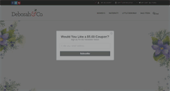 Desktop Screenshot of deborahandco.com